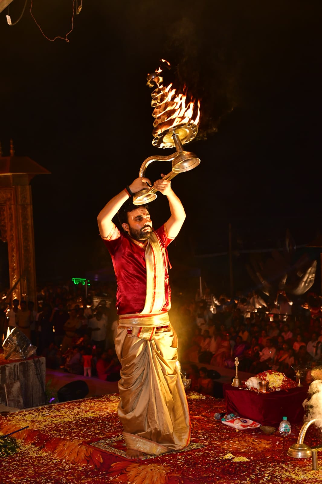 Ganga Aarti Events ceremony