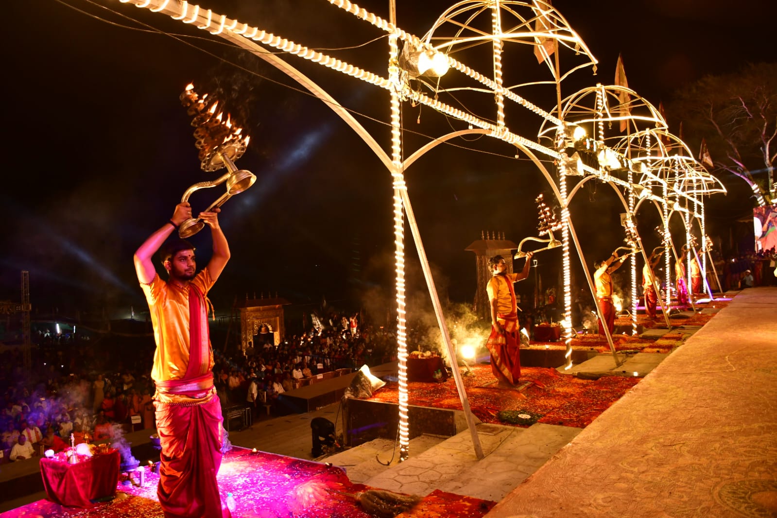 Ganga Aarti Events ceremony
