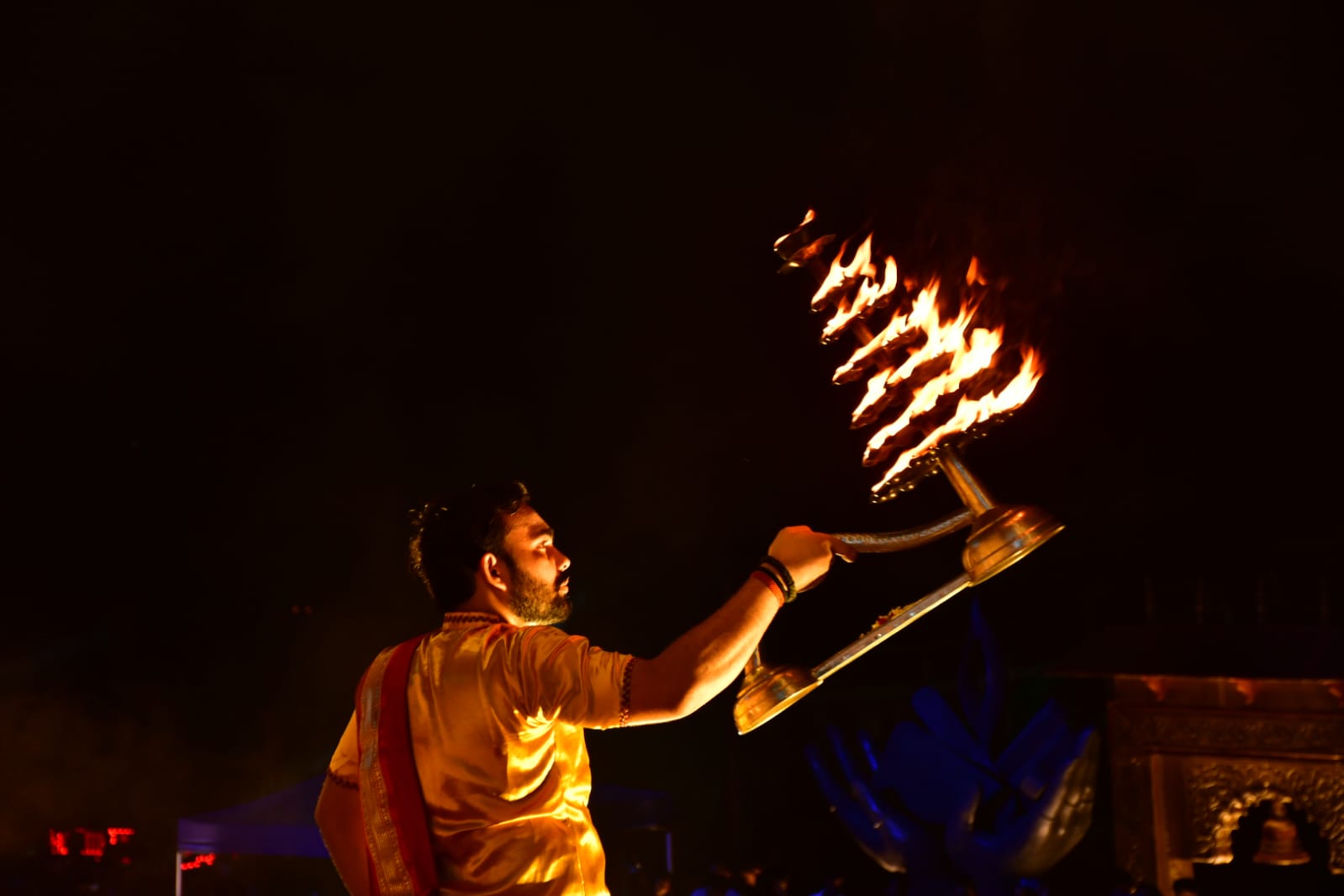 Ganga Aarti Events ceremony