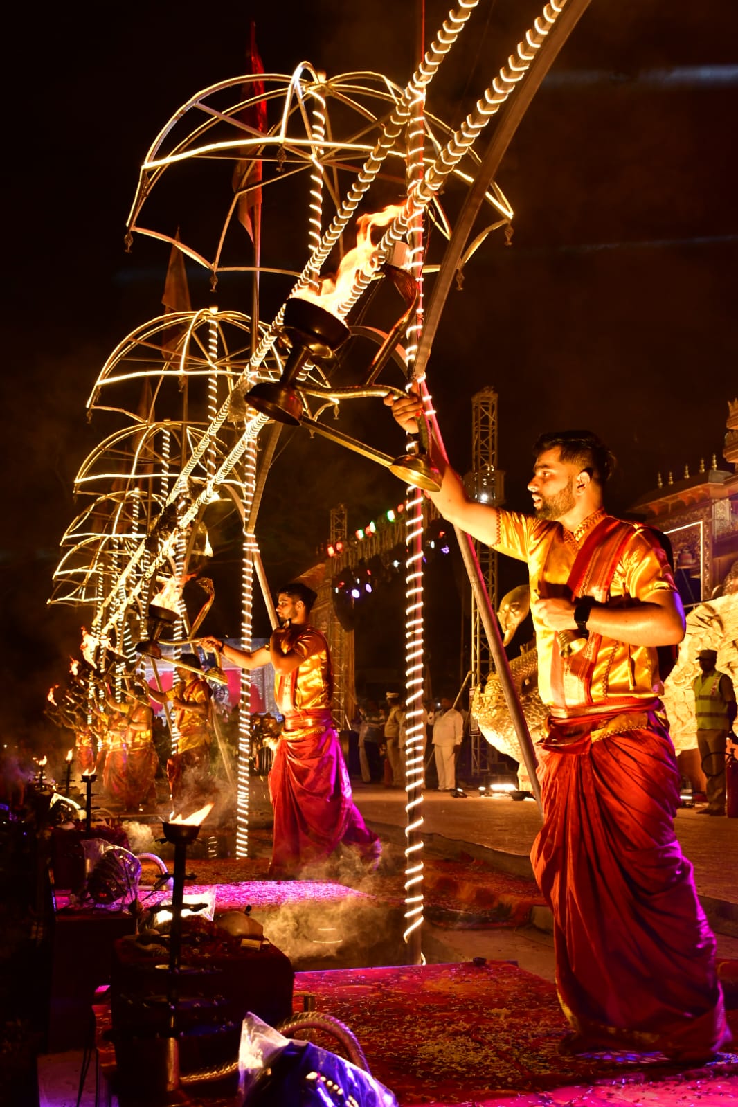 Ganga Aarti Events ceremony