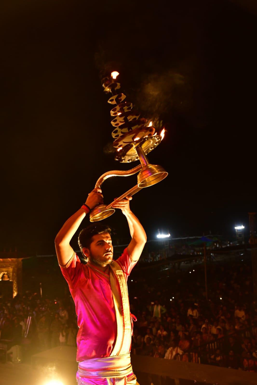 Ganga Aarti Events ceremony