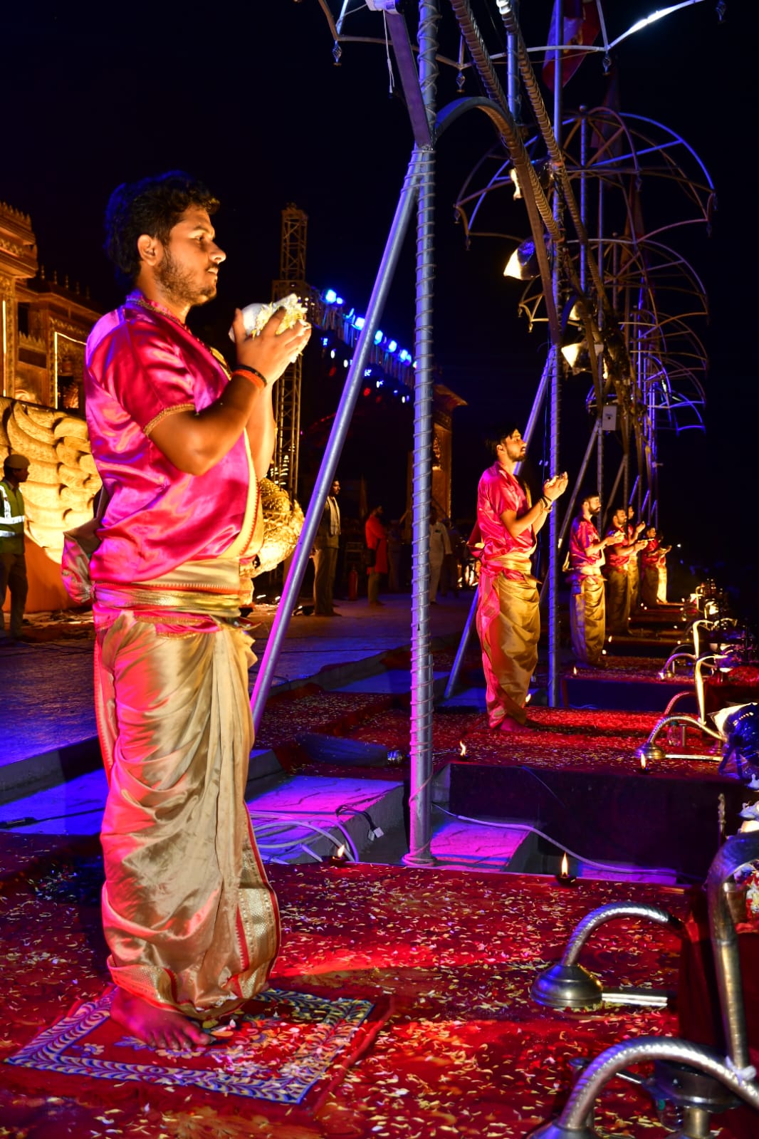 Ganga Aarti Events ceremony