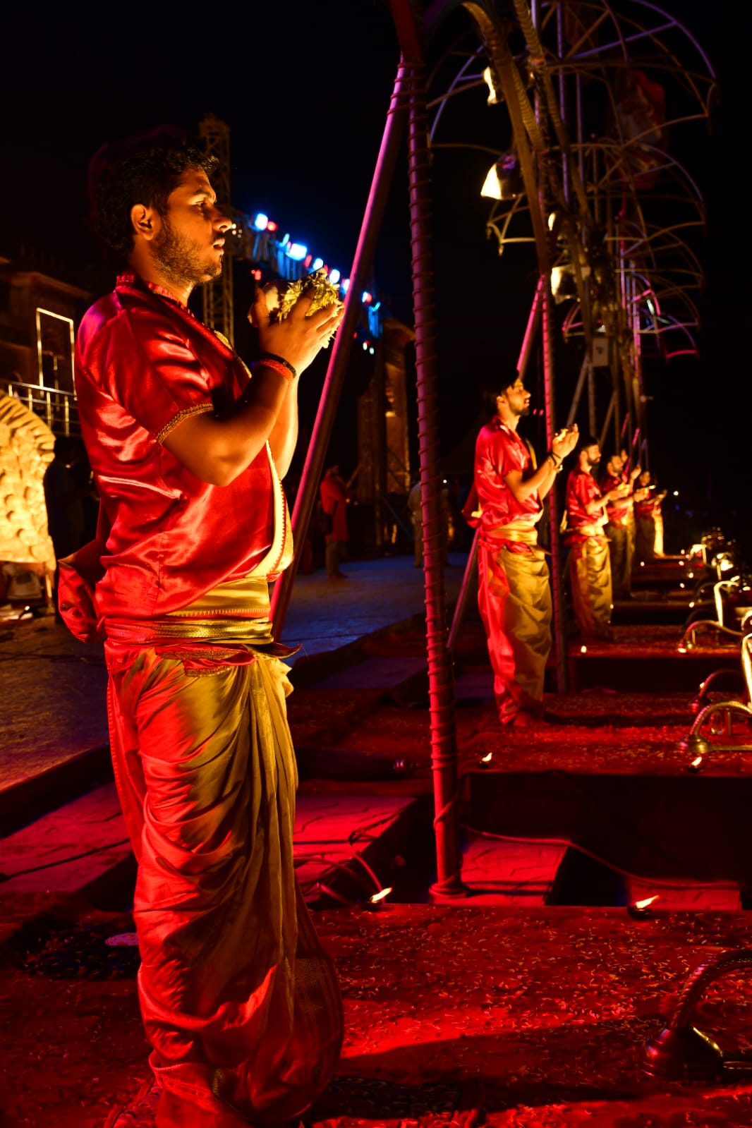 Ganga Aarti Events ceremony