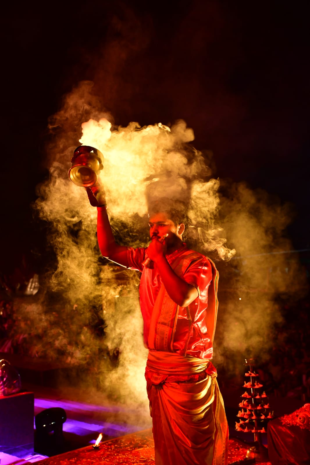 Ganga Aarti Events ceremony